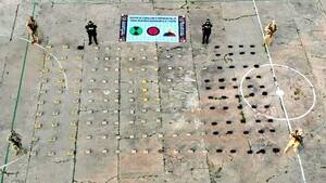 Incautan 100 kilos de marihuana de los Pachenca en La Guajira