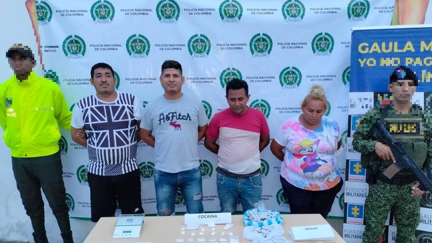 Sucre: capturan a integrantes de grupo que lideraba los expendios móviles de drogas en Sincelejo