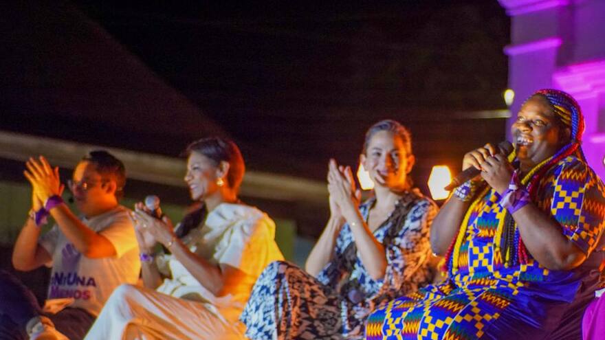 Sucre | Yolanda Perea Mosquera dijo en la Cumbre de Mujeres en Marcha: Orgullosa de ser negra, ser mujer y ser colombiana