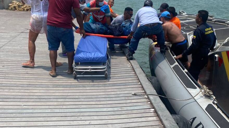 Horror en Cholón: hélices de un yate causan graves heridas a turista