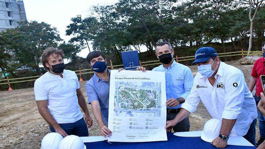 Se inicia construcción de la prolongación del Parque de la Castellana