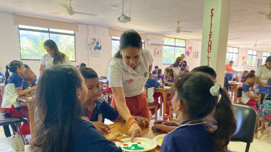 Los estudiantes de Sincelejo propusieron menú para el PAE