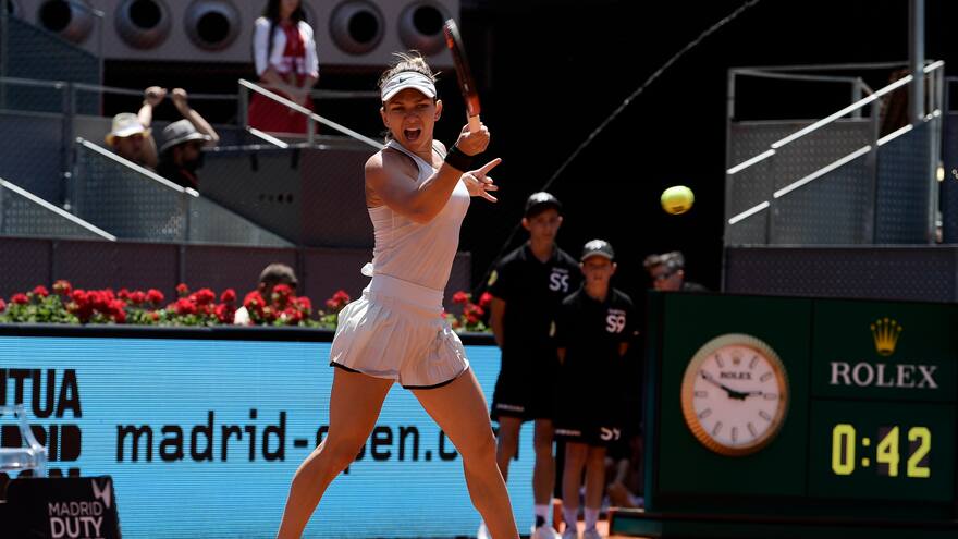 Halep, número uno mundial, cae en cuartos del torneo de Madrid