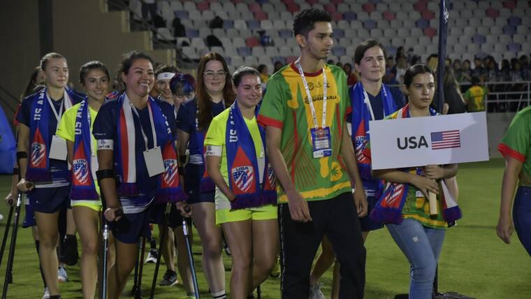 Inauguración del Mundial de Amputados Femenino