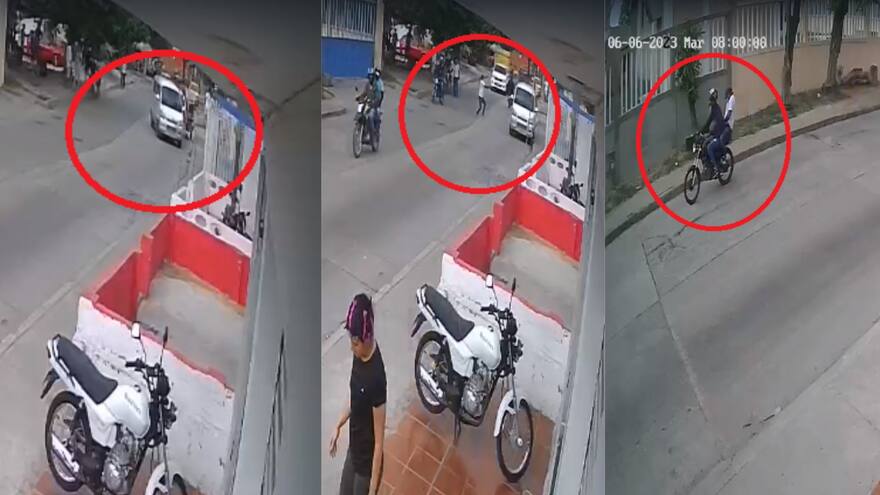 En video: así fue asesinado contratista de empresa de telefonía en el barrio Ciudadela 20 de Julio