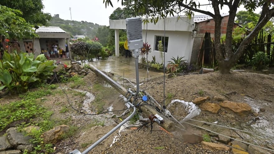 En casas de Piojó afectadas por lluvias, delincuentes aprovecharon para hurtar