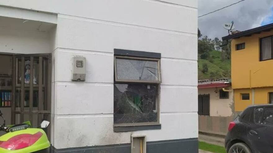 Ataque a estación de Policía deja tres personas heridas en Belmira, Antioquia