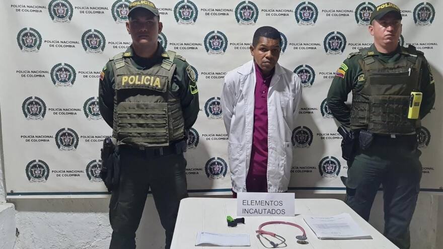 Hombre se hacía pasar por médico y fue capturado en hospital en el Cesar