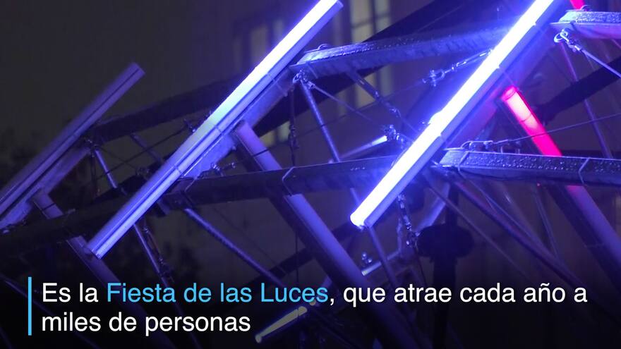 Así fue la Fiesta de las Luces en Lyon