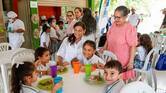 Cuarenta mil niños del sector educativo oficial de Sucre regresaron hoy a clases con PAE