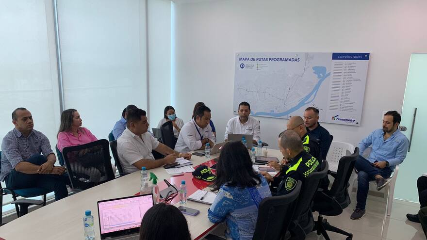 Buses en Barranquilla: sigue acompañamiento policial para Transmetro