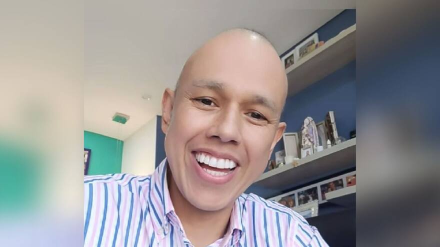 Con mejor semblante, Diego Guauque celebra sus resultados contra el cáncer