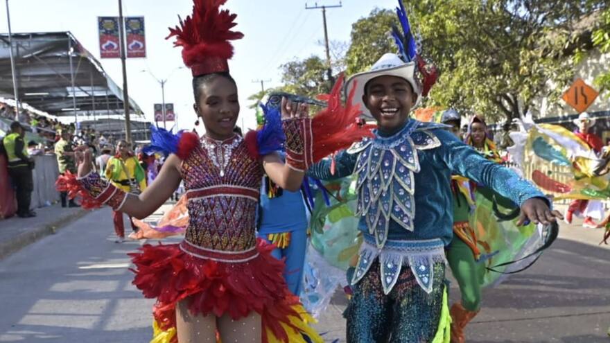 Carnaval de Barranquilla 2023: Reyes Infantiles en la Gran Parada de Comparsas