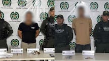 Capturan a dos presuntos miembros de ‘Los Pepes’ y ‘Los Costeños’, dedicados a la extorsión de comerciantes en Barranquilla