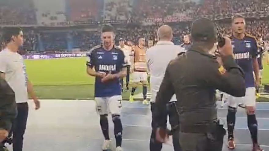 Multan a cuatro jugadores de Millonarios, pero Giordana sale impune