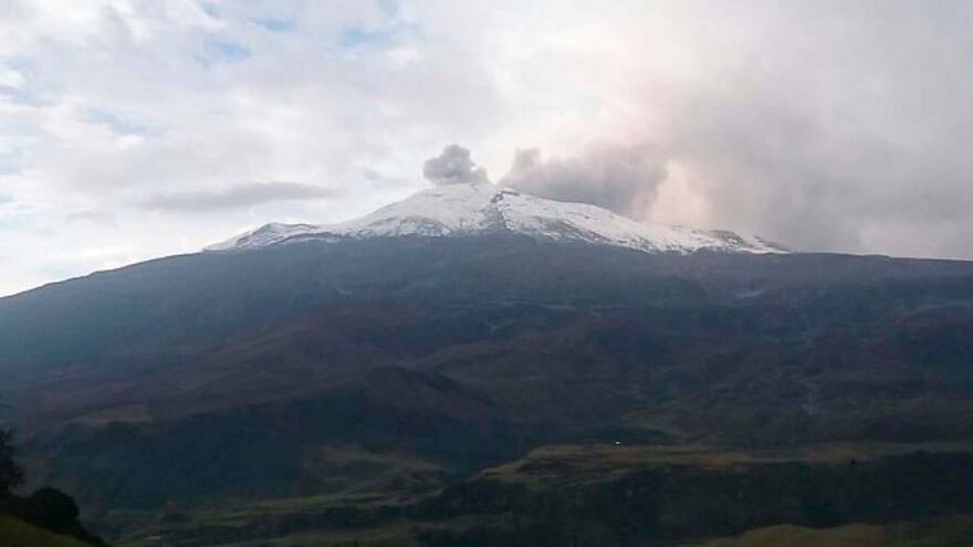 Existe mayor probabilidad de erupción en el volcán Nevado del Ruiz: SGC