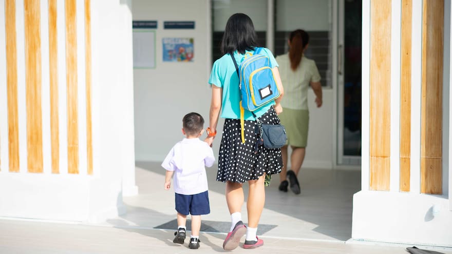Cómo vencer el temor de su niño en el primer día de jardín