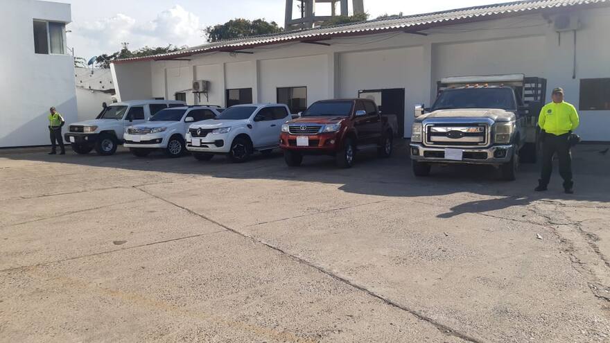 Policía recupera seis carros hurtados en Venezuela y Colombia