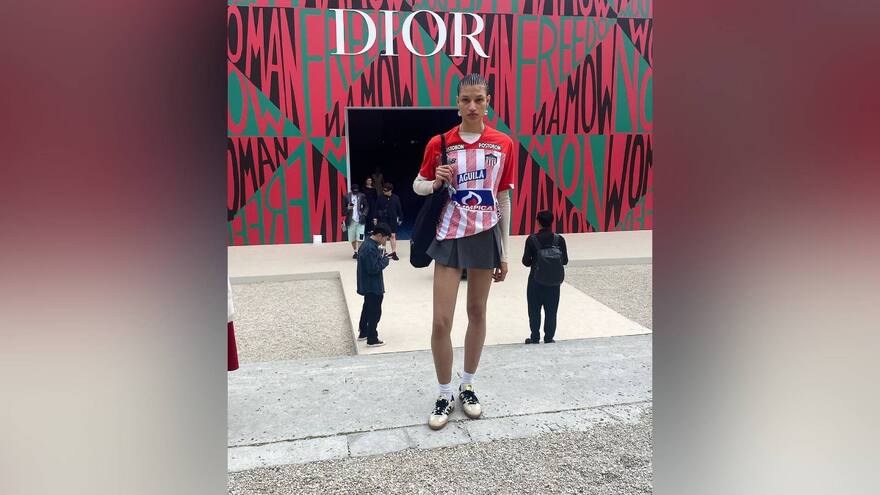 De la Guajira a París: Kenys Salgado, la modelo que brilló con camisa de Junior