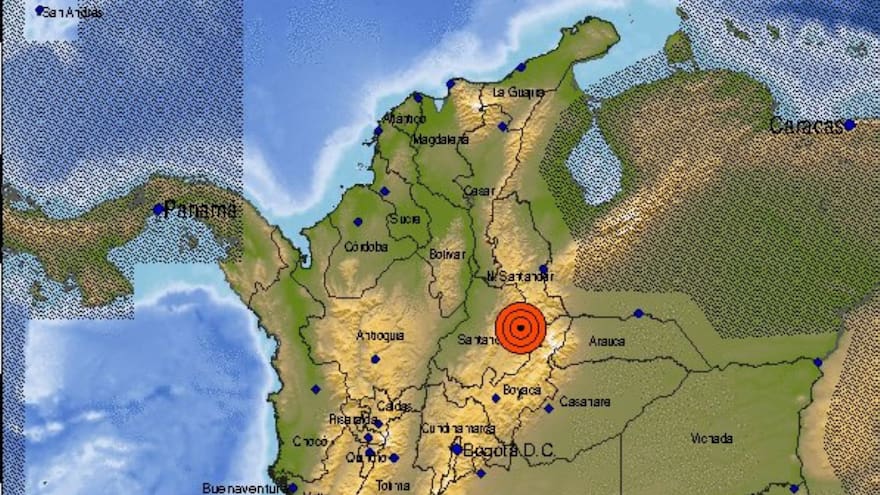 Fuerte temblor de 5,2 grados de magnitud sacudió Los Santos, Santander