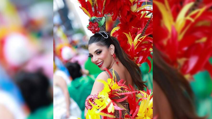 Con ‘Ilusión Caribe’, Natalya Ruíz, Reina de la 44, deslumbró en Nueva York