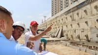 Estructura hidráulica de la Gran Vía, en la recta final: gobernador Verano
