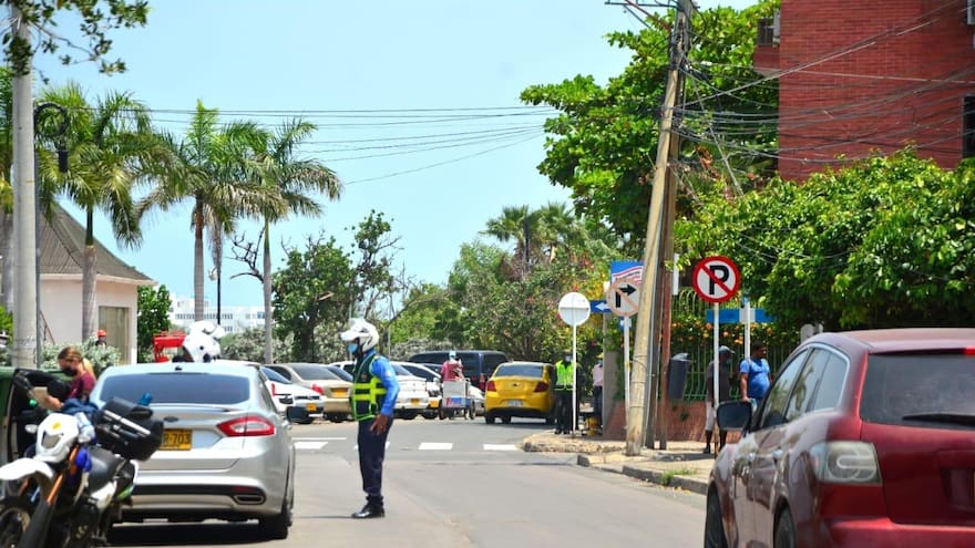 Sancionados 1.387 conductores por mal parqueo en Cartagena