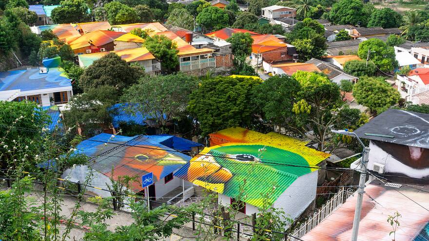 Usiacurí, un colorido lienzo a cielo abierto en el Caribe colombiano