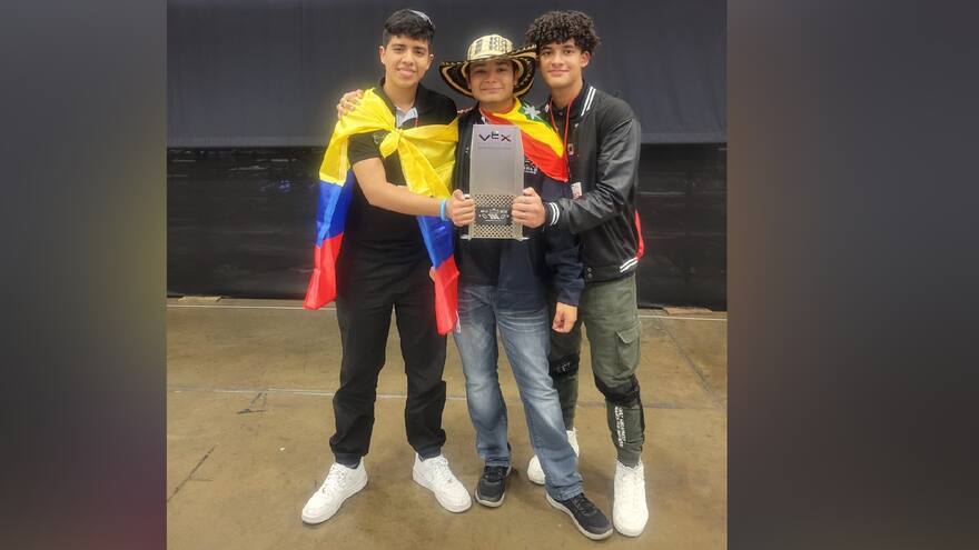 Barranquilleros ganan en Mundial de Robótica en Estados Unidos