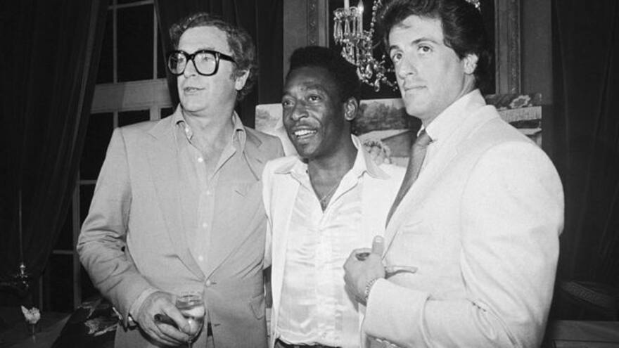 Murió Pelé: el día que el brasileño le partió el dedo a Sylvester Stallone