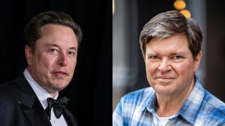 Elons Musk y el jefe de la IA en Meta, Yann LeCun, sostuvieron una discusión