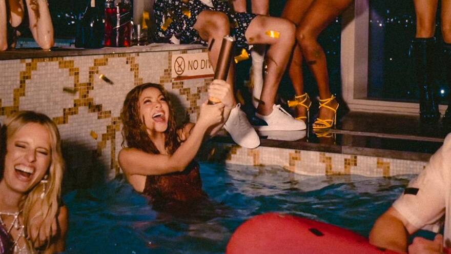Shakira mostró el detrás de cámaras del videoclip de ‘Soltera’