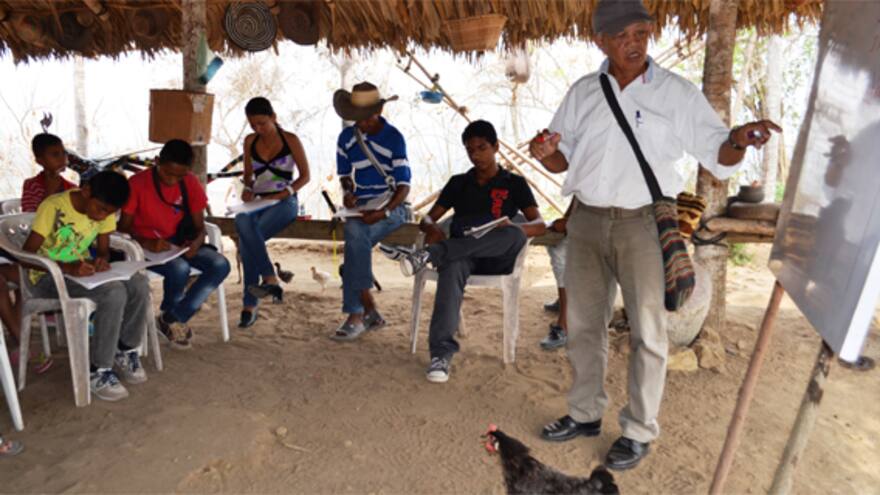 Perilla, el maestro de la lengua zenú