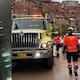 Doble emergencia en Medellín: seis lesionados por incendio y tres casas afectadas por lluvias