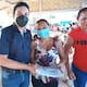 Cien familias de Galeras, Sucre, estrenan viviendas