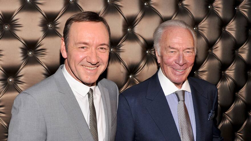Christopher Plummer grabará escenas de Spacey para sustituirlo en filme