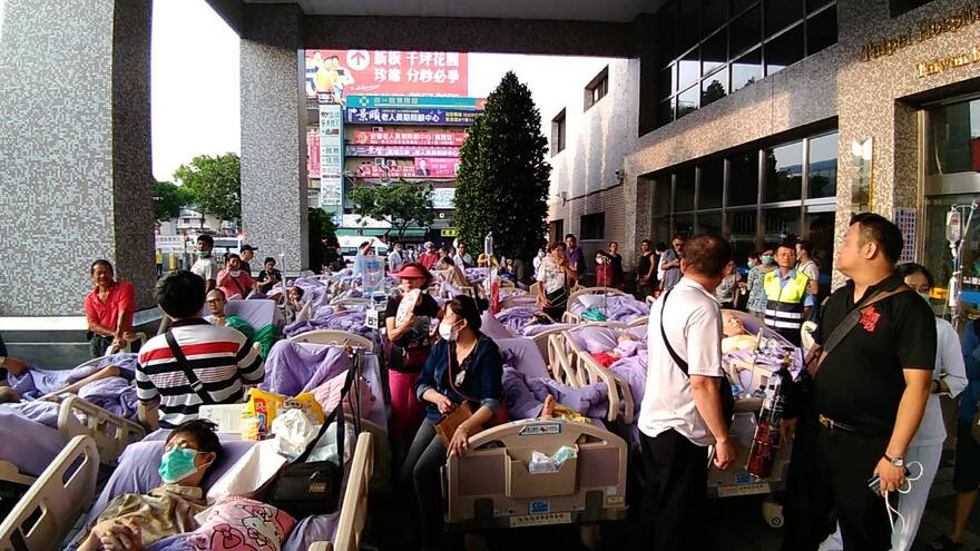 Nueve muertos en incendio de un hospital en Taiwán