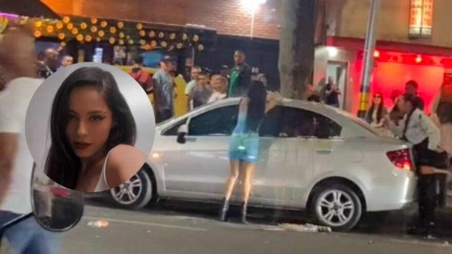 Cantante antioqueña se vengó de su novio infiel destrozándole el carro