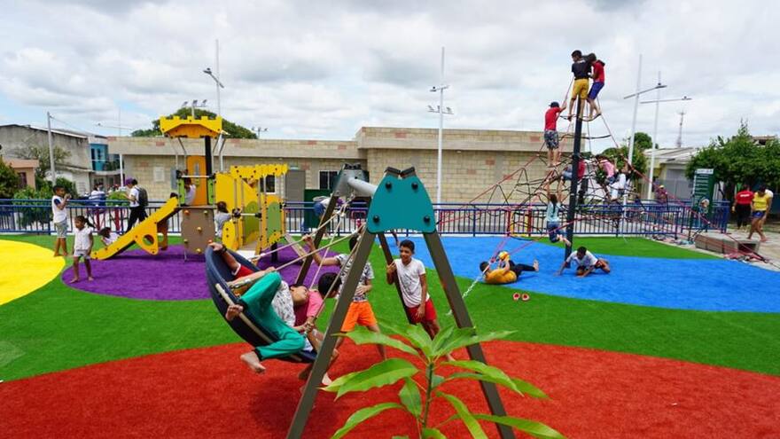 Sucre: en Morroa construyeron el primer Sacúdete al Parque