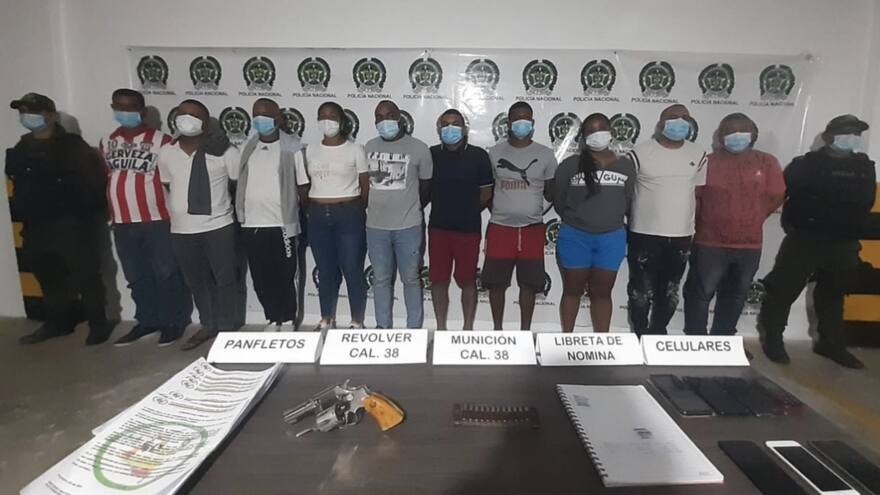 Hay 80 integrantes del Clan del Golfo en Atlántico: Fiscalía