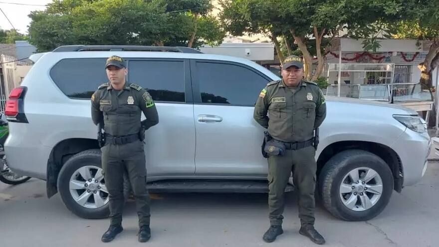 Camioneta robada a exconcejal de Soledad fue recuperada por la Policía