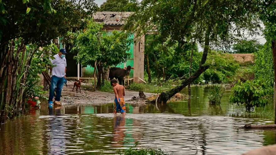 'Se nos inundó todo', dicen habitantes de Palmar de Varela