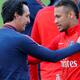 Más líos en el PSG: Emery no dejó entrenar a Neymar