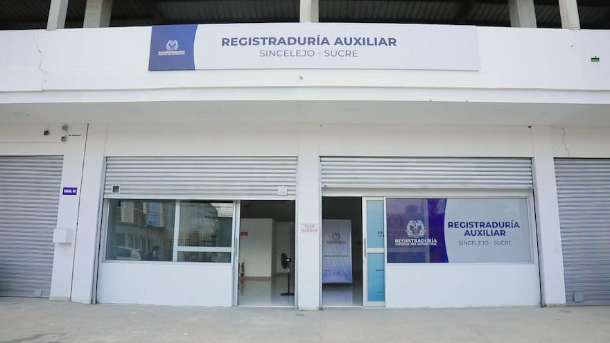 En Sincelejo se estrena una Registraduría Auxiliar