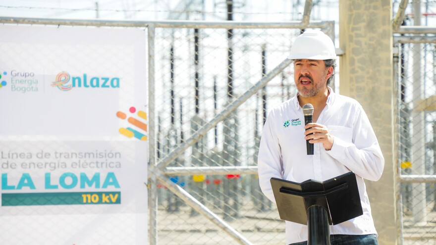 Inauguraron línea de transmisión energética en La Loma, Cesar