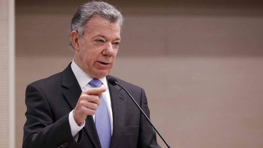 Juan Manuel Santos se pronunció sobre el proceso de paz y la constituyente