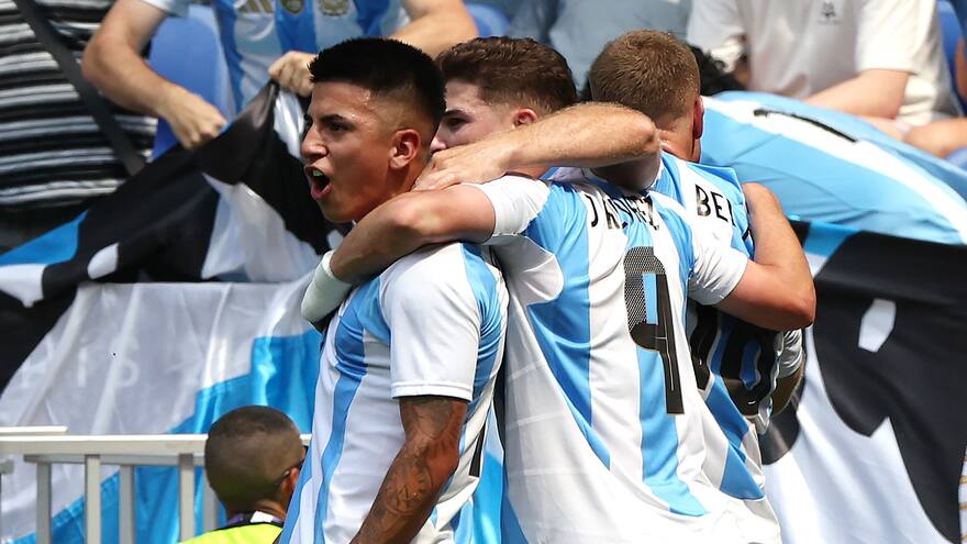 París 2024 | Argentina 3, Irak 1: ‘la Albiceleste’ gana y tiene su destino en sus manos