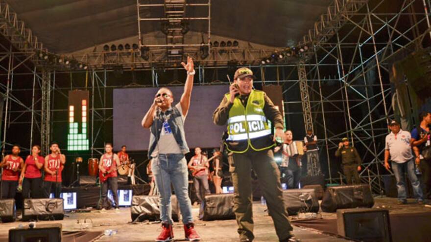 Riohacha vive una noche de caos por concierto de Mr. Black