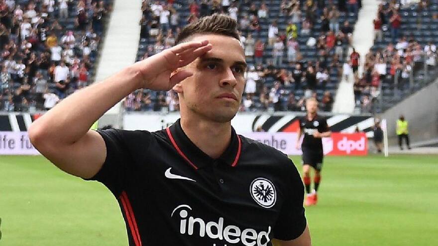 Borré se estrenó como goleador con el Eintrach en la Bundesliga