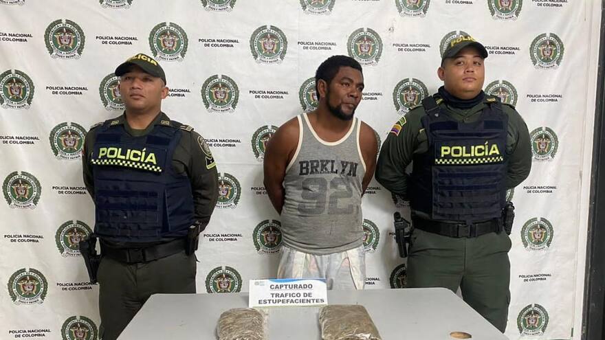 Capturan en Arjona a alias El Morocho: traficaba droga en pañalera